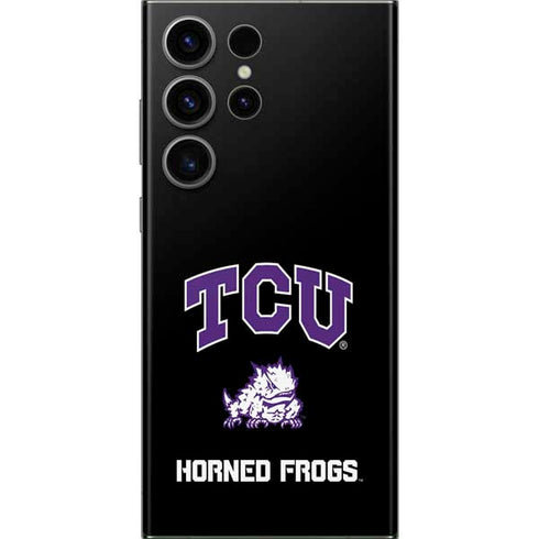Texas Christian University TCU Horned Frogs Logo Galaxy Skins